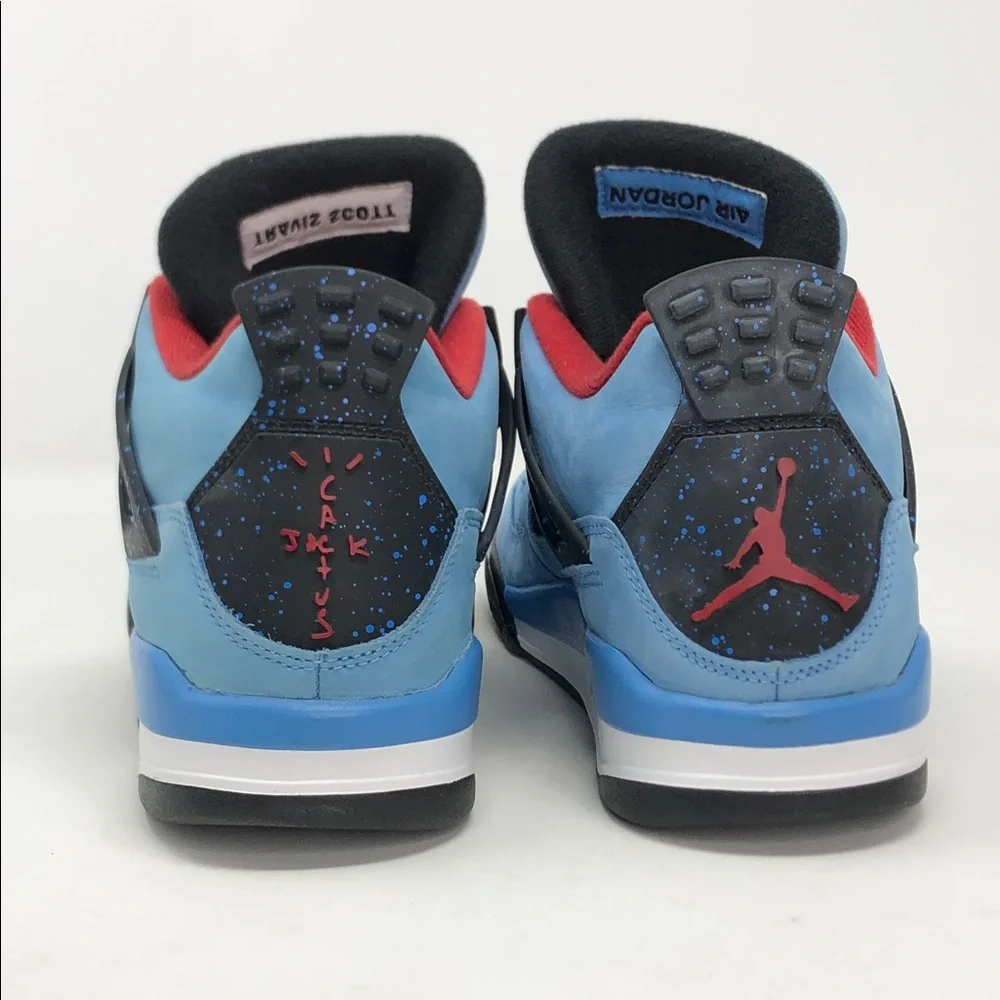 Nike Air Jordan 4 x Travis Scott Cactus Jack 308497-406 Men’s Sneakers - Size 9